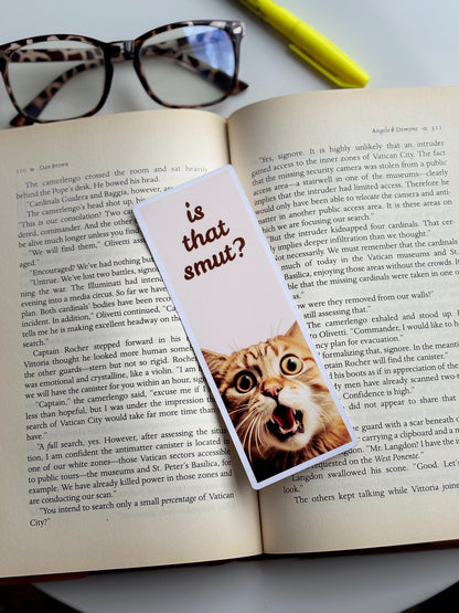 Is That Smut? Handmade Bookmark for Books And Journals