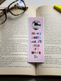 It's My Party And I'll Read If I Want To, Handmade Bookmark for Books And Journals