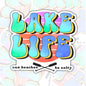 Lake Life, Waterproof Sticker, Water Bottle Sticker, Kindle Sticker, Laptop Sticker, Lake Life, Life Outdoors, Camping, Traveling Stickers