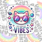 Main Character Vibes, Funny Waterproof Sticker