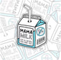 Mama's Milk, Breastfeeding Life Waterproof Sticker, Water Bottle Sticker, Kindle Sticker, Laptop Sticker, Parent Life Stickers