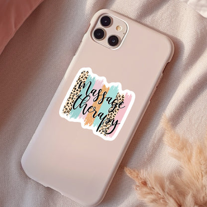 Massage Therapy Sticker, Waterproof Sticker