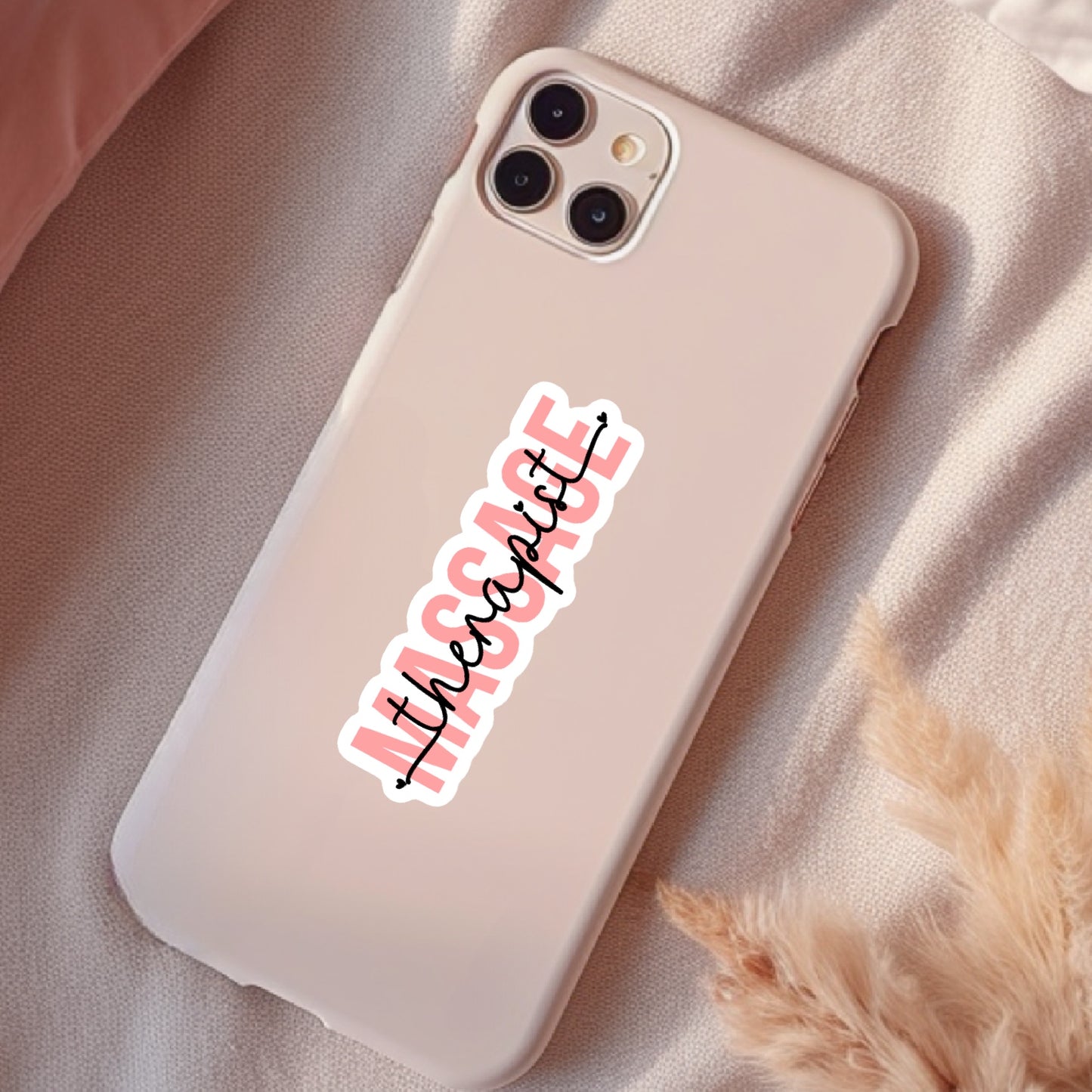 Massage Therapist Sticker, Waterproof Sticker