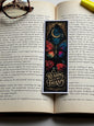 Reading Is My Therapy, Handmade Bookmark for Books And Journals