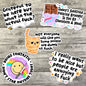 Funny Sarcastic Adult Sticker Pack, Waterproof Stickers, Water Bottle Sticker, Kindle Sticker, Laptop Sticker
