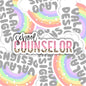 School Counselor Sticker, Waterproof Sticker