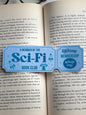 Sci-Fi Book Club, Handmade Bookmark for Books And Journals