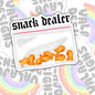 Snack Dealer, Funny Waterproof Sticker, Sarcastic Water Bottle Sticker, Snarky Kindle Sticker, Laptop Sticker, New Mom Sticker, Mom Life, Parent Life Stickers