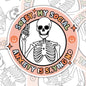 Sorry, My Anxiety Says No, Funny Sarcastic Waterproof Sticker, Water Bottle Sticker, Kindle Sticker, Laptop Sticker