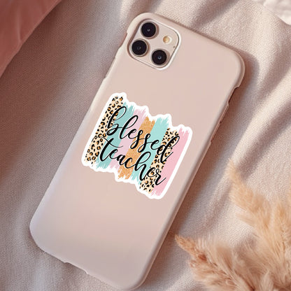 Blessed Teacher Sticker, Waterproof Sticker