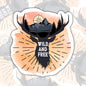 Wild And Free, Waterproof Sticker, Water Bottle Sticker, Kindle Sticker, Laptop Sticker, Lake Life, Life Outdoors, Camping, Traveling Stickers